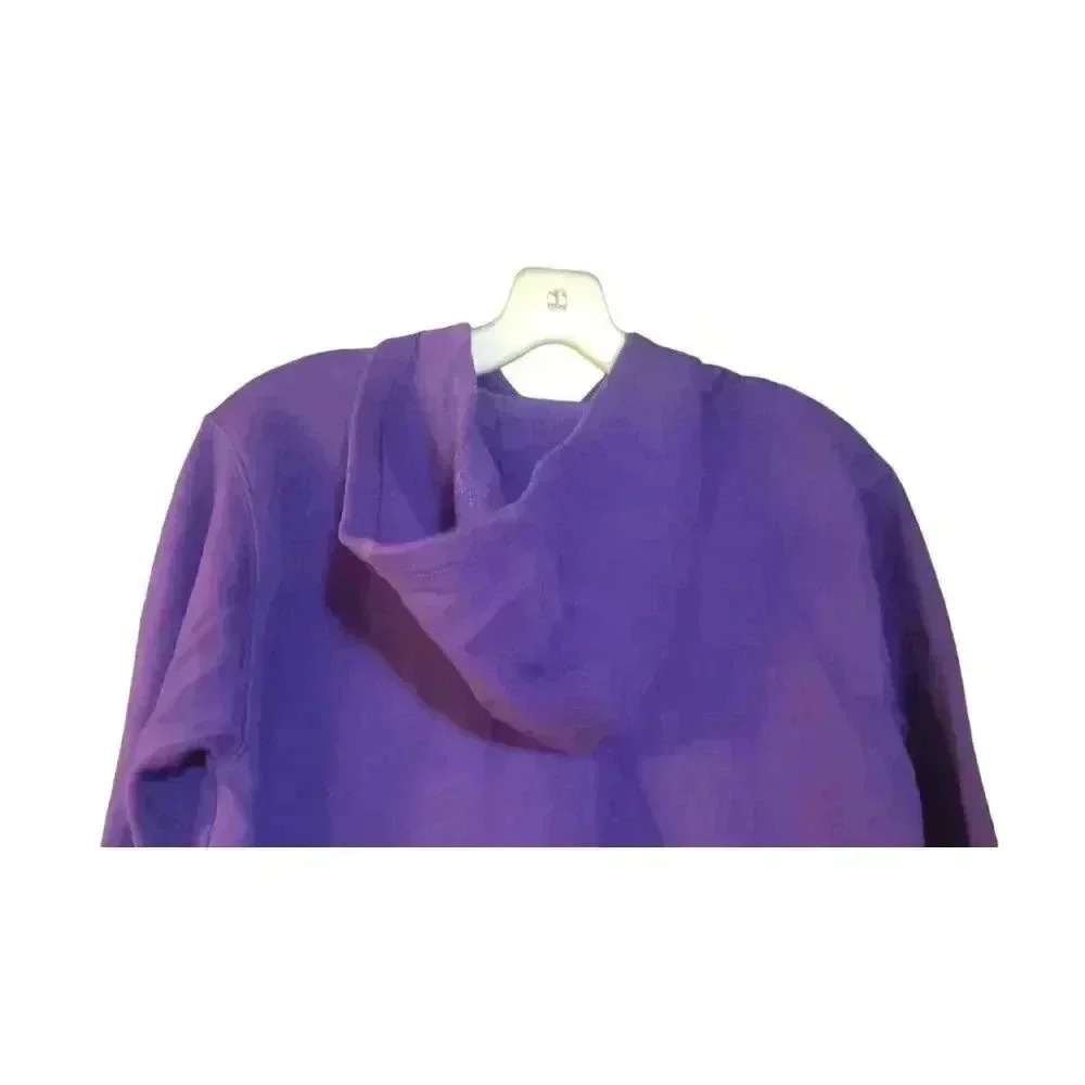 Carhartt Hoodie Purple Youth XL (14) Front Pockets Chest Logo Cotton Blend‎ - Picture 4 of 15